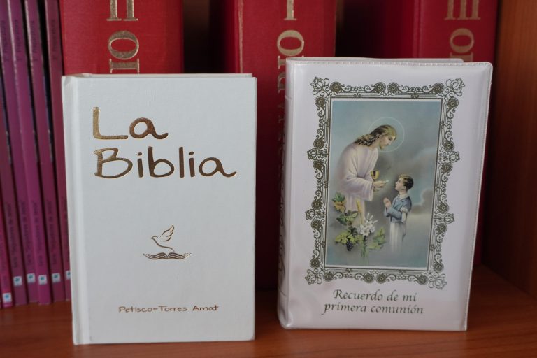 Biblia torres Amat con forro de comunión