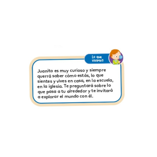 ejemplo de lo que vivimos, libro de primaria