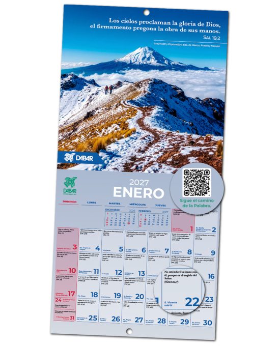 Calendario Bíblico (10 piezas) combo